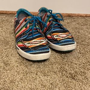 Twisted X Hooey Western Stripes Serape Shoes